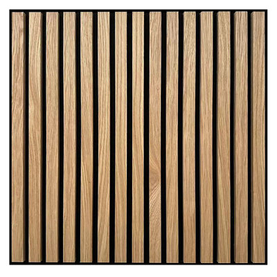 Acoustic Slat Wood Tile Natural Wall Panels