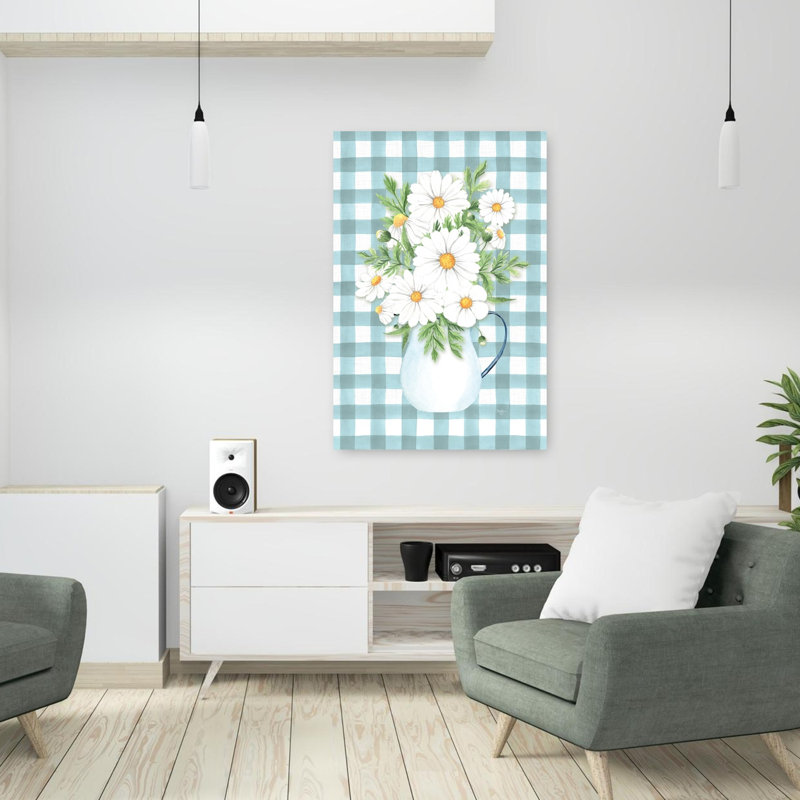 «Daisies For You», marguerite contemporaine, H 36 po x l 24 po