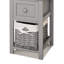 Amanni 35cm W Manufactured Wood Bedside Table-860831524