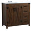 Ensemble de meuble-lavabo simple 36 po Slayton-1927340640