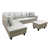 Silver Green Faux Leather