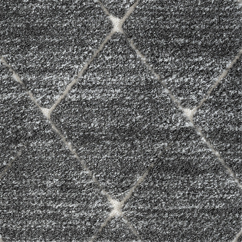 Tapis gris et crème Talas, Rectangle 5 pi x 7 pi