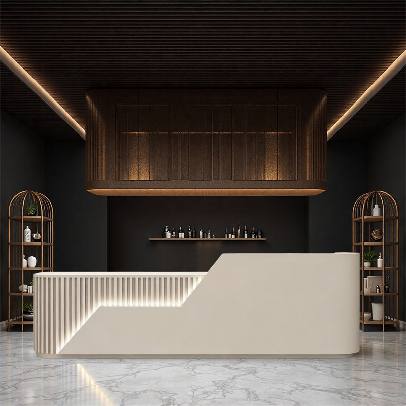Comptoir de bar élégant Elegance, Beige