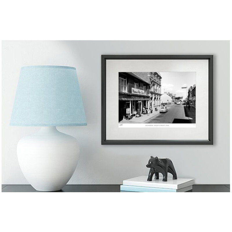 Rushden, High Street 1966 - Single Picture Frame Print, 40cm H x 50cm W x 2.3cm D
