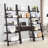 Freidin 5-Shelf Ladder Bookcase Cappuccino