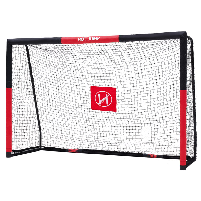 But de soccer Hotjump - filet de football extérieur portable pour enfants, 34" H x 95" W x 63" D