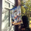 Drapeau Cowboy Welcome House-112699292