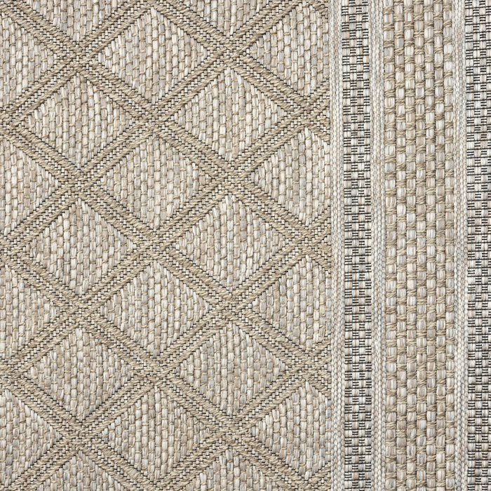 Union Rustic Harril Flatweave Faux Jute Tan/Natural Indoor/Outdoor Rug ...