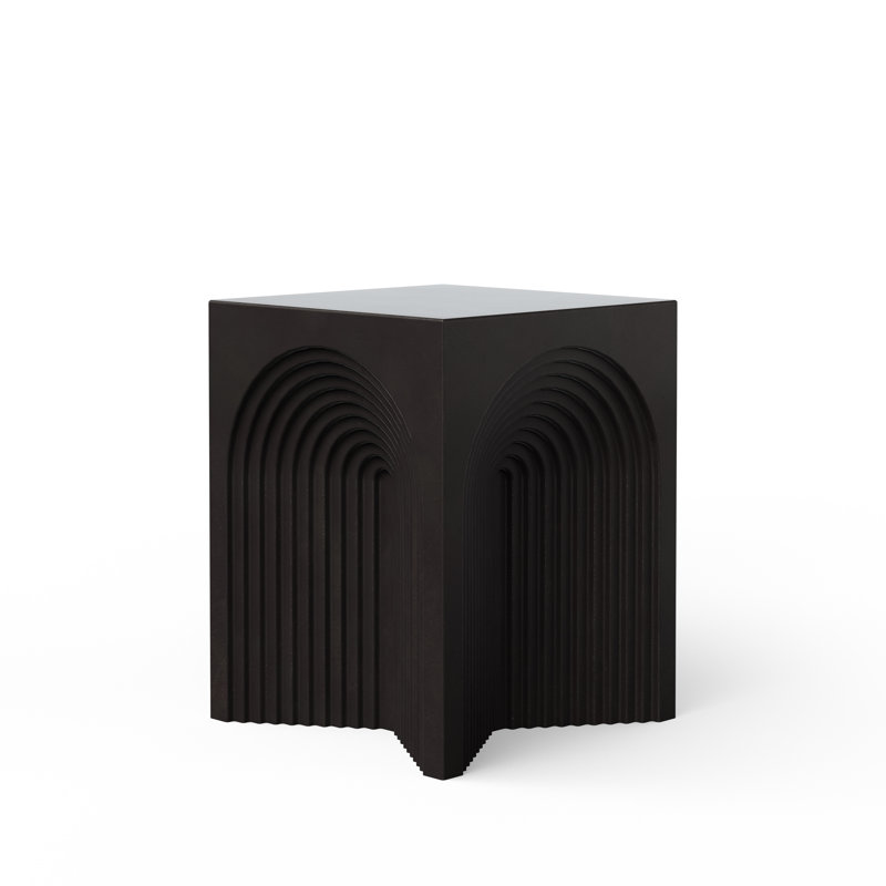 Mixx Garden Stool, Lava Brown
