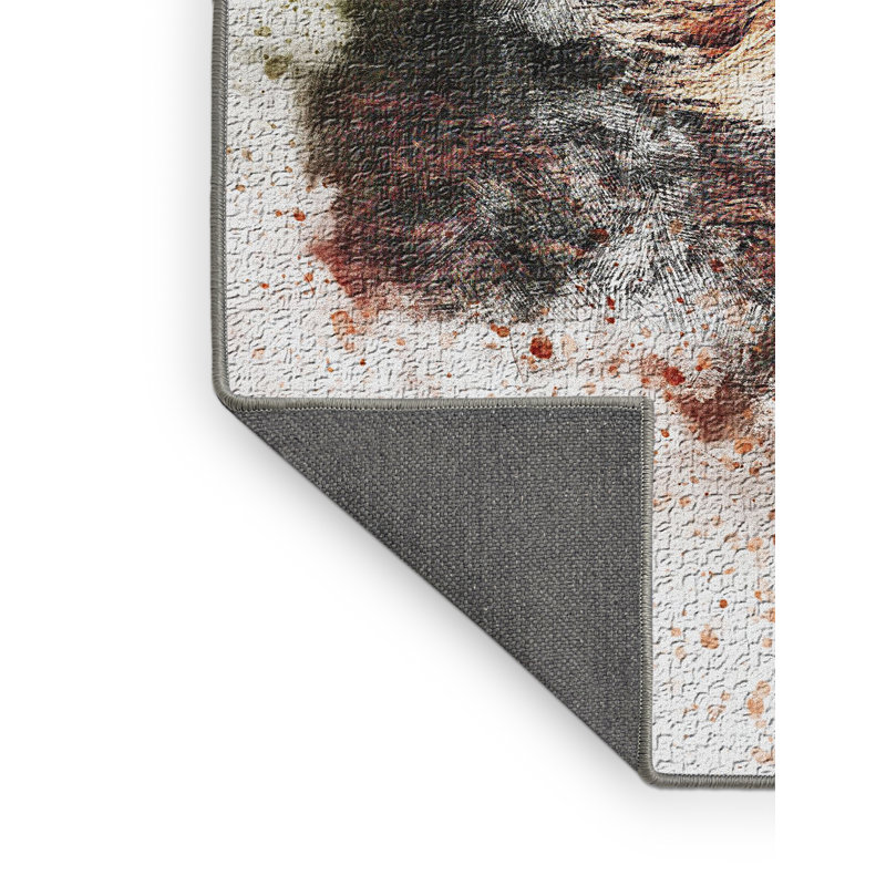 Tapis brun lion, Rectangle 2 pi x 4 pi