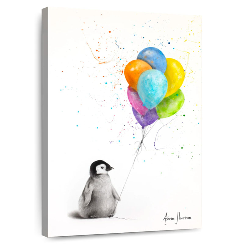 Brampt Positive Penguin, 36" H x 24" W