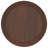 Modern - Round Side Table - Cognac