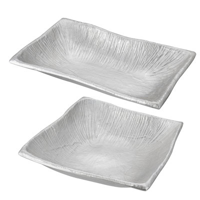 Caraleigh Stone Tray - Set of 2
