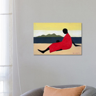 Mother And Child by Tilly Willis - Wrapped Canvas Painting