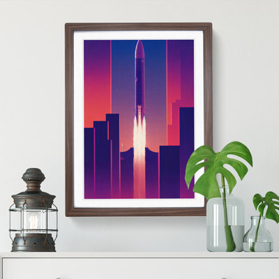 Spaceship No.3 - Single Picture Frame Print