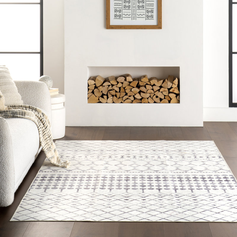  Emi SplashGuard Machine Washable Area Rug