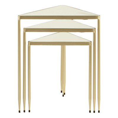 Eley Glass Top Nesting Tables