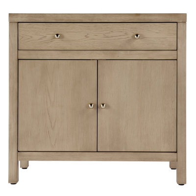 Celine 2-Door Solid Wood Accent Cabinet