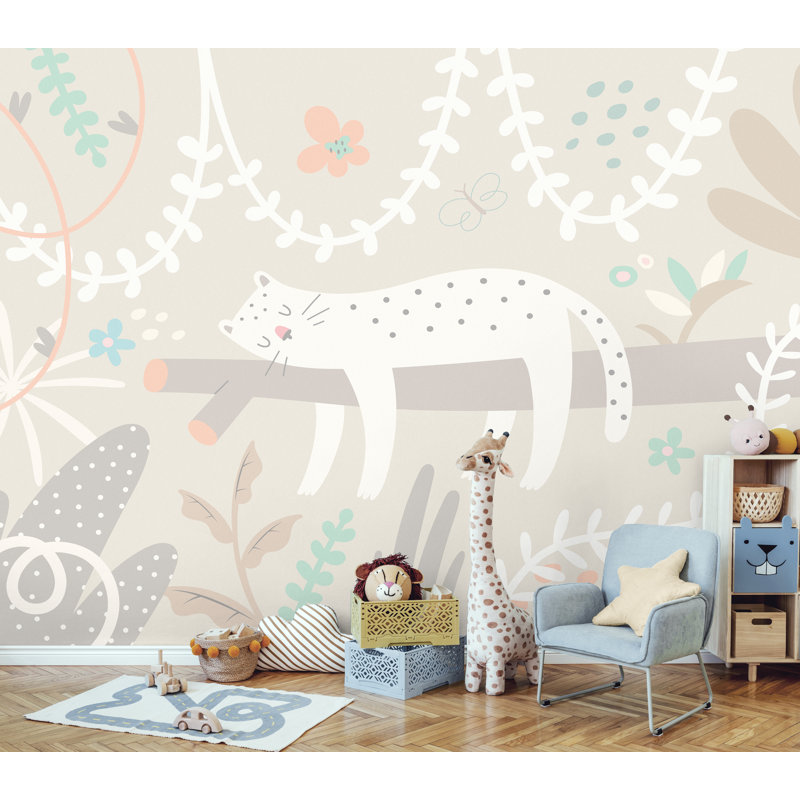 Matte Non-Pasted Wall Mural, 240cm L x 300cm W, Grey