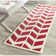 Deedie Hand Tufted Wool Chevron Rug