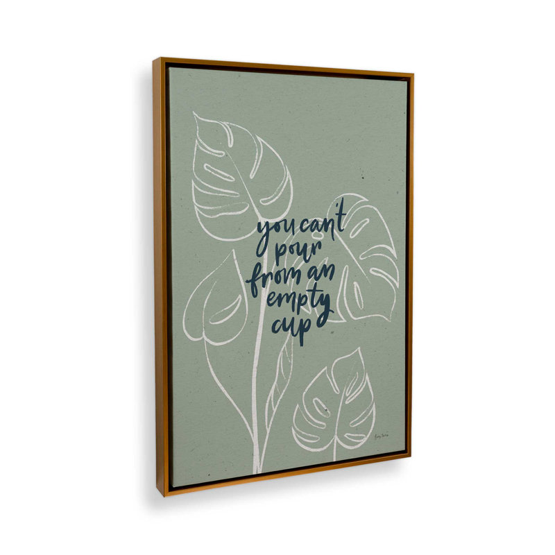«Confident Blooms III», reproduction sur toile dans un cadre, H 12,75 po x l 8,75 po, Or poli