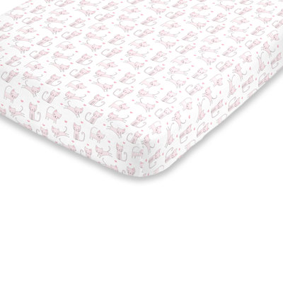 Nojo Spence Fitted Crib Sheet