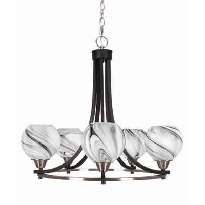 Lustre 5 lumières Paramount