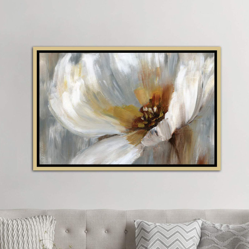 « emboldenedon dépilay » par nan-reproduction d’art, H 40 po x l 60 po x P 1,5 po, Toile encadrée d'or