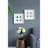S/2 15.57X1.2X15.7" Shadow Box Wall Décor