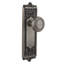 Egg & Dart Plate with Deco Door Knob-1315596320