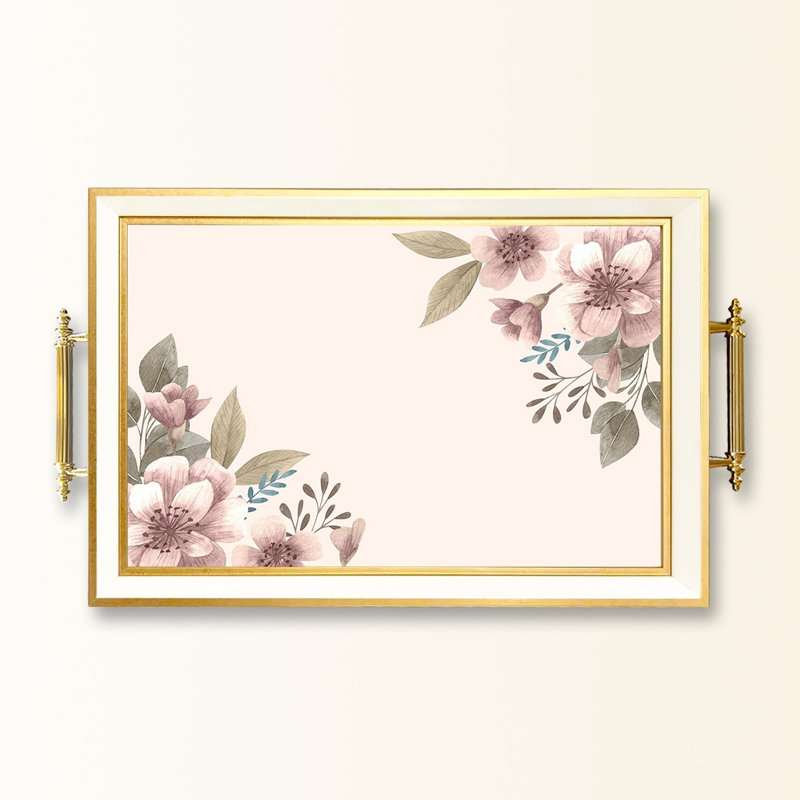 Élégant plateau en verre de 19,7 po x 11,4 po x 1,4 po | Fabrication 100% verre durable | Facile à nettoyer avec un chiffon humide | Idéal pour le service, la présentation décorative et l'organisation | Ajout élégant à la décoration intérieure