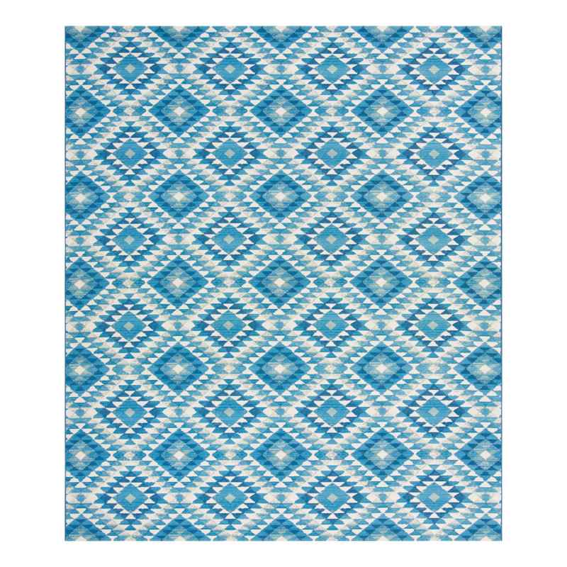 Foundry Select Fethiye Titcomb Indoor/Outdoor Area Rug, Rectangle 10' x 12'