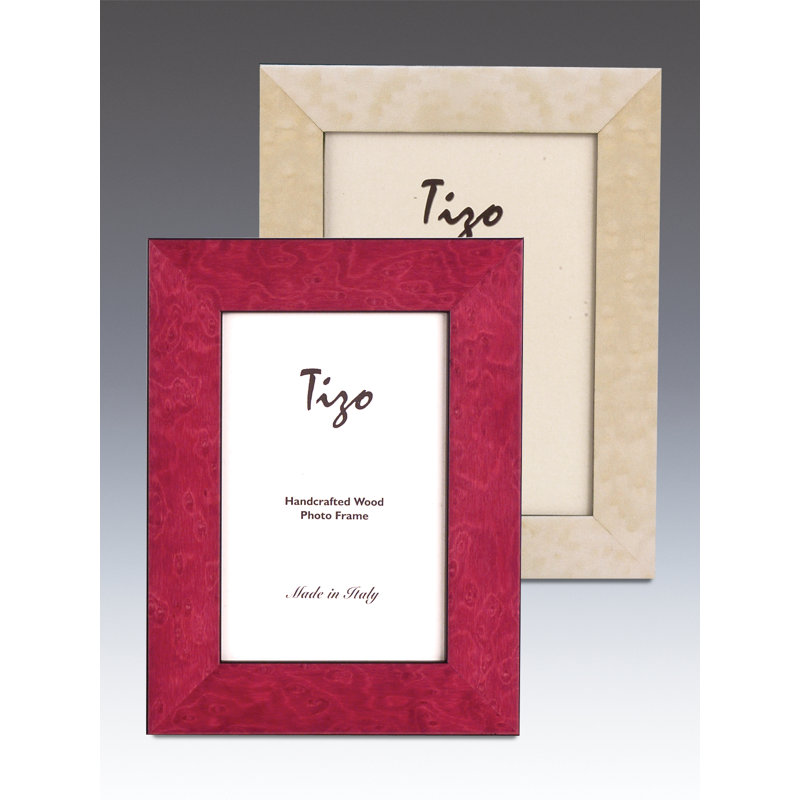 Wood Picture Frame, Magenta, 8" x 10"