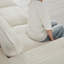 Canapé modulaire en nuage avec canapé-lit en forme de L avec repose-pieds Cloud pour le confort ultime-723829010
