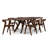 Rozella Solid Wood 7-Piece Dining Table Set