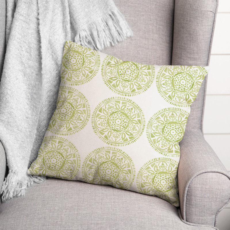 Housse et insert de coussin extérieur d'extérieur, Vert