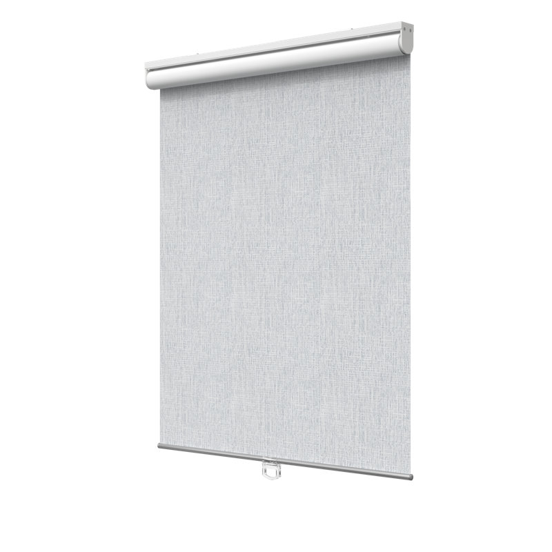 Rideau roulant 100% occultant sans cordon pour fenêtres d'intérieur, Gray, 70"W x 75"L