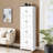 Tall Storage Cabinet With 8 Doors And 4 Shelves, Wall Storage Cabinet-884178086