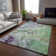 Tapis vert lavable à la machine de qualité supérieure 8 pi x 10 pi Cerrito AMF500