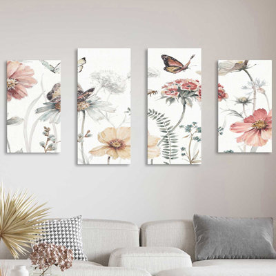 " A Country Weekend I Crop " by Lisa Audit 4 - Pieces Painting Print