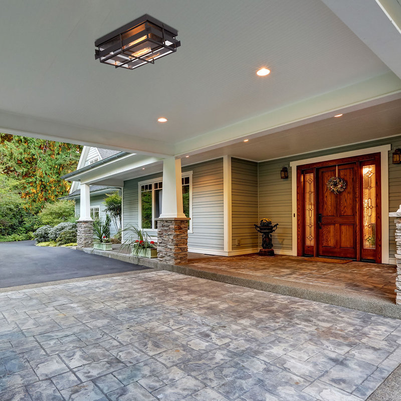 Muller Glass Flush Mount
