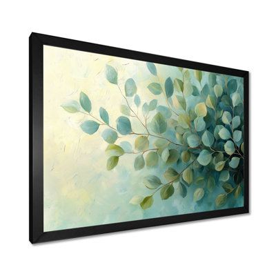 Eucalyptus Leaves Dance Of The Foliage I - Leaves Wall Art for Living Room