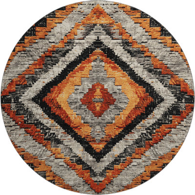 Premium Machine Washable Jakiyra AMF1890 Aztec Rug