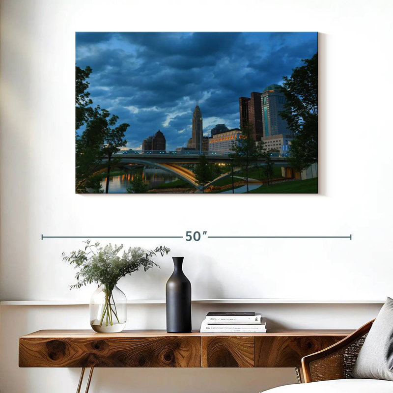 Nicci Scioto Greenway Trail Ohio, 26" H x 39" W