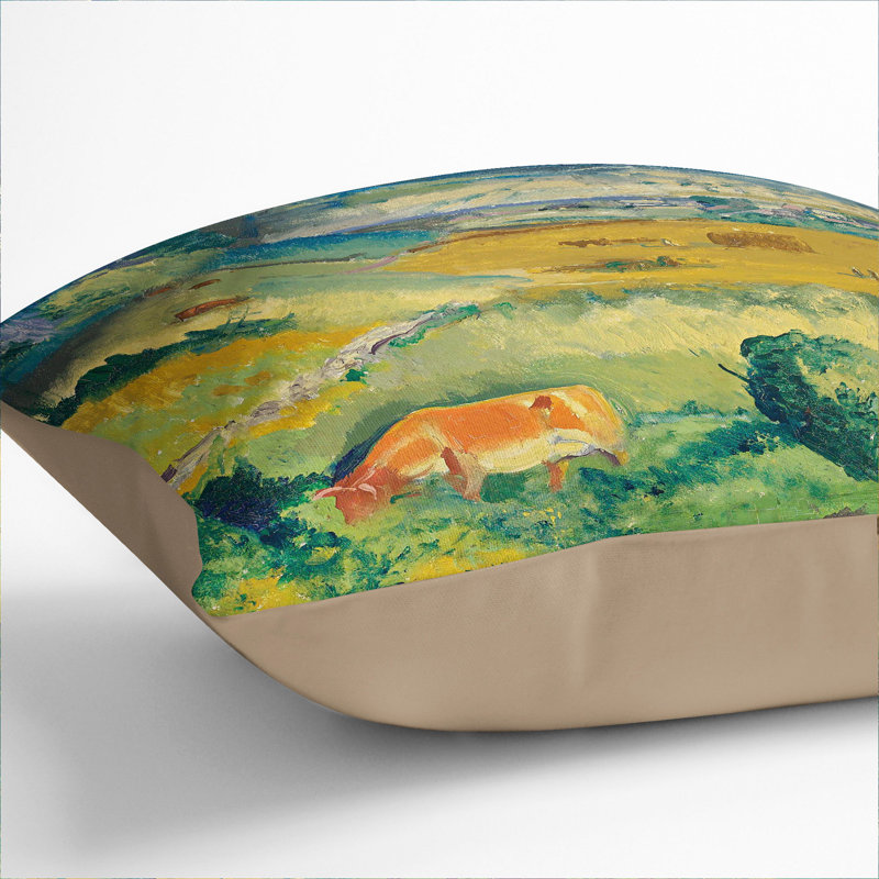 Square Cushion, Stone, 55cm H x 55cm W x 20cm D