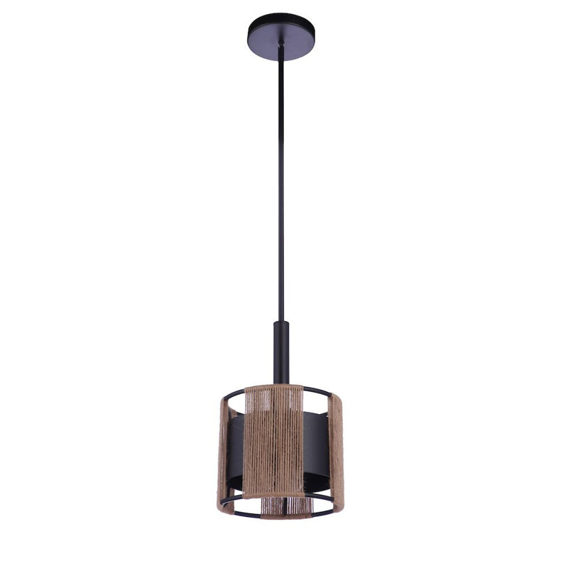 Luminaire suspendu tambour 1 lumière Galerie