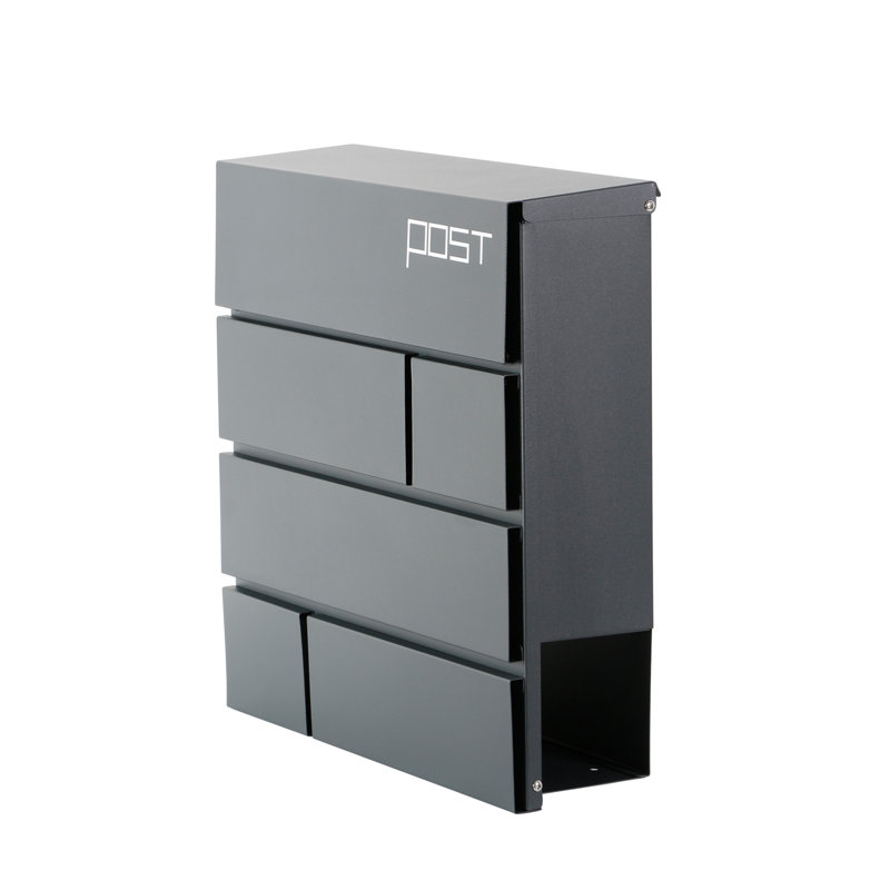 Sembrini Metal Wall Mounted Letter Box