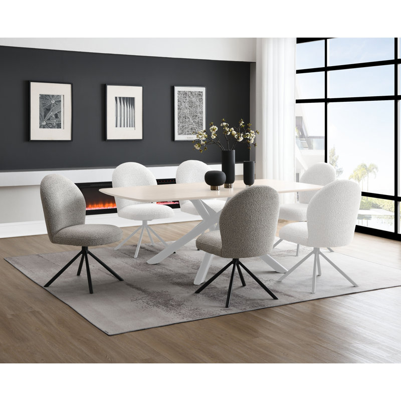 Kintzel Swivel Side Chair (set-2)