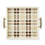 Mocha Tartan Serving Tray