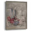 «Vintage Floral Print», impression encadrée CCLXI - bois massif-515144009